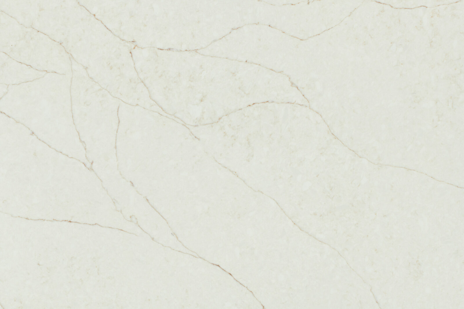 Salerno is a warm toned white marble looking quartz. Best used on countertops or vertical applications in the kitchen and bathroom.