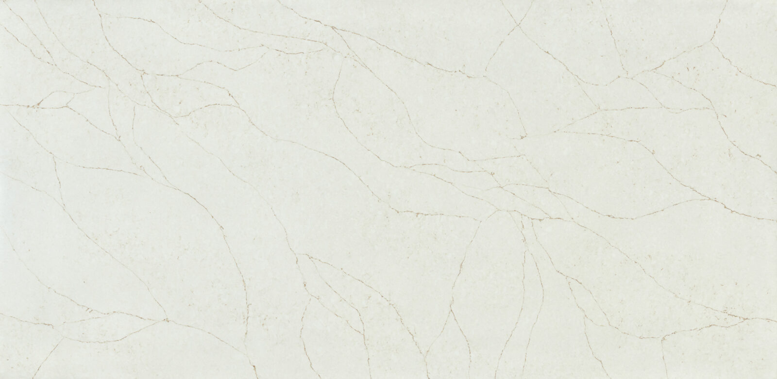 Salerno is a warm toned white marble looking quartz. Best used on countertops or vertical applications in the kitchen and bathroom.