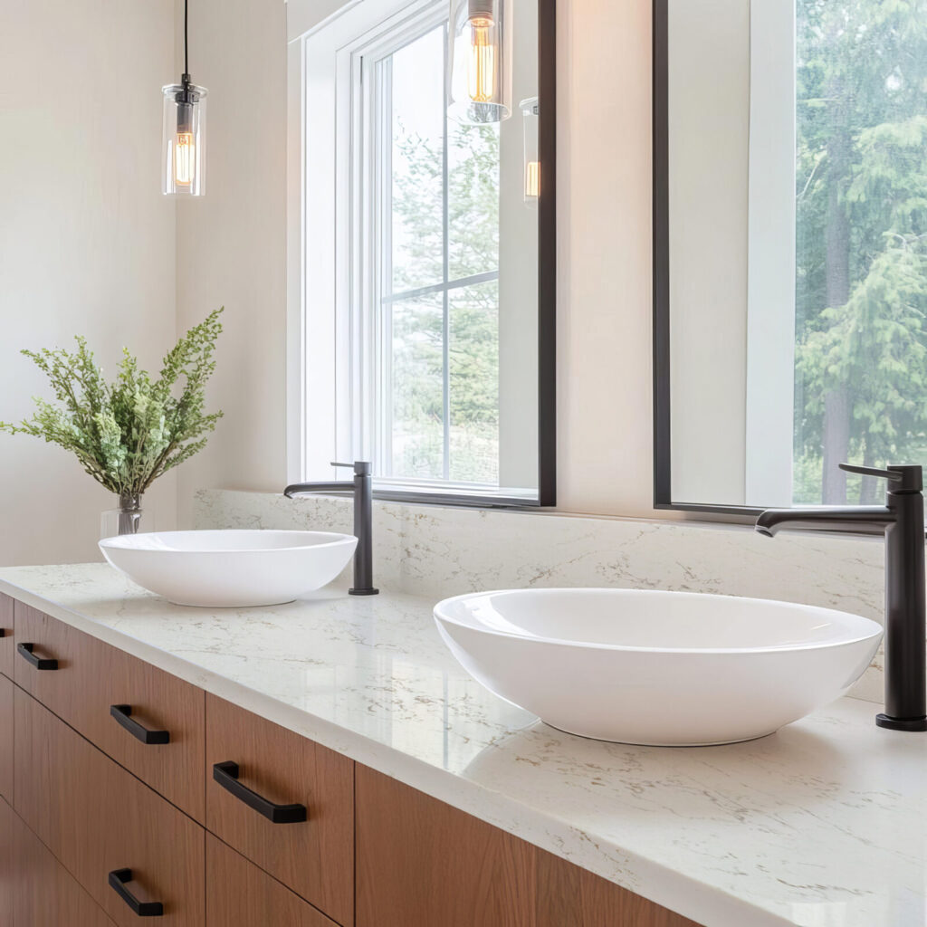 Tivoli BQ8705 Bathroom Countertop W Forum Quartz
